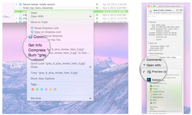 How to set default application for file type mac free