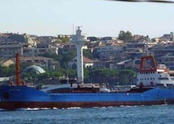 Russian Navy Fires on and Boards Civilian Ship in Black Sea