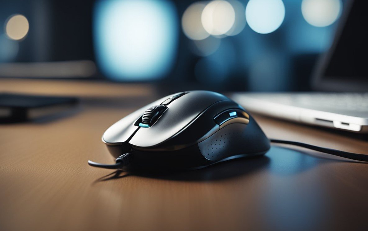 Double-clicking computer mouse vulnerability