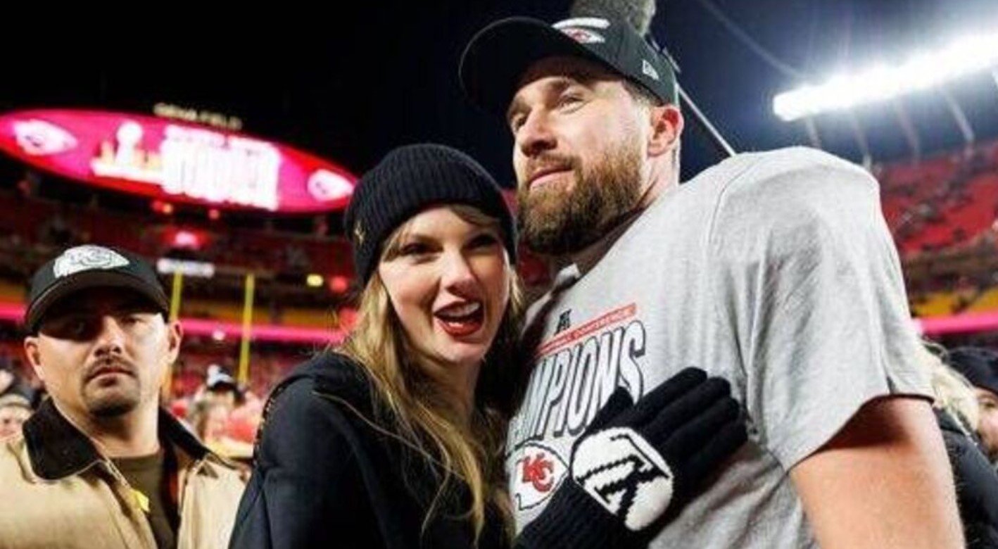 Taylor Swift at NFL game