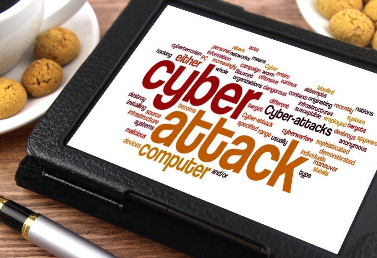 cyber attack warning screen
