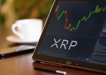 XRP cryptocurrency price chart