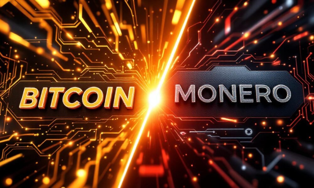 bitcoin vs monero