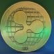 XRP Ripple logo cryptocurrency coin on dark background