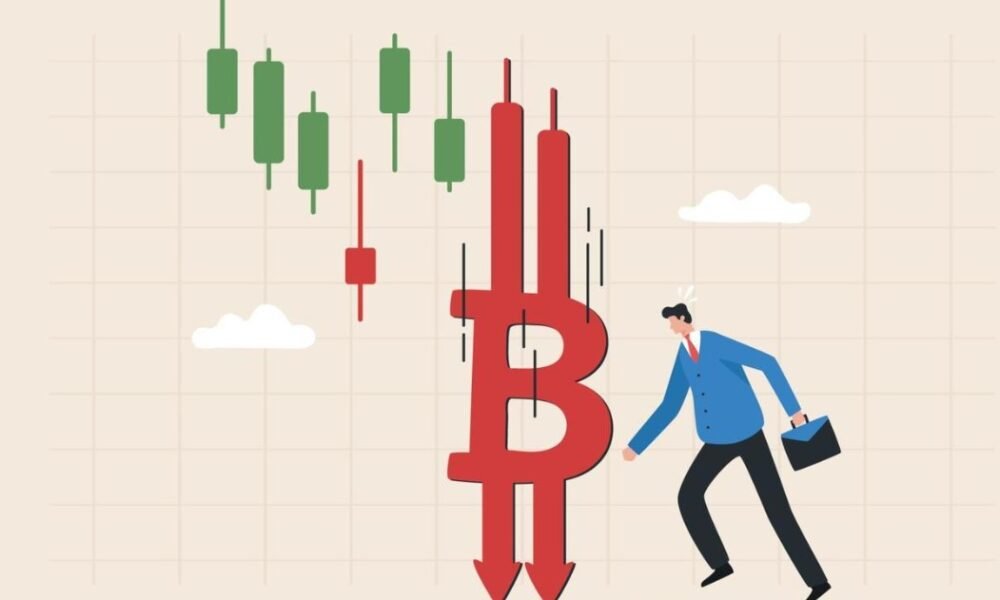 cryptocurrency prices falling chart market news