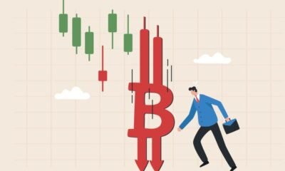 cryptocurrency prices falling chart market news