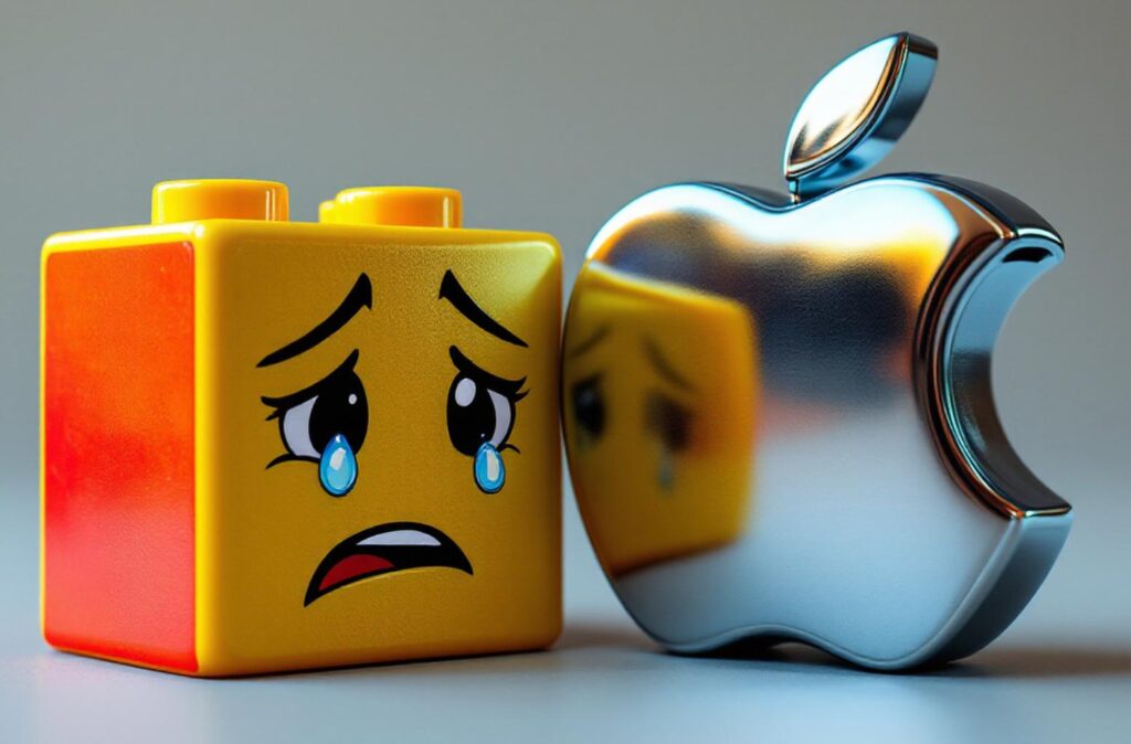 how lego and apple company avoided bankruptcy