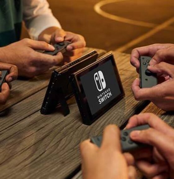 Nintendo Switch 2 console with games