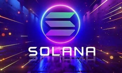 solana blockchain transaction speed illustration