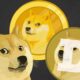 Dogecoin Pops 3% as “Crypto Week” Legislation and Treasury Adoption Fuel New Bullish Momentum 52 dogecoin logo and cryptocurrency coins on chart