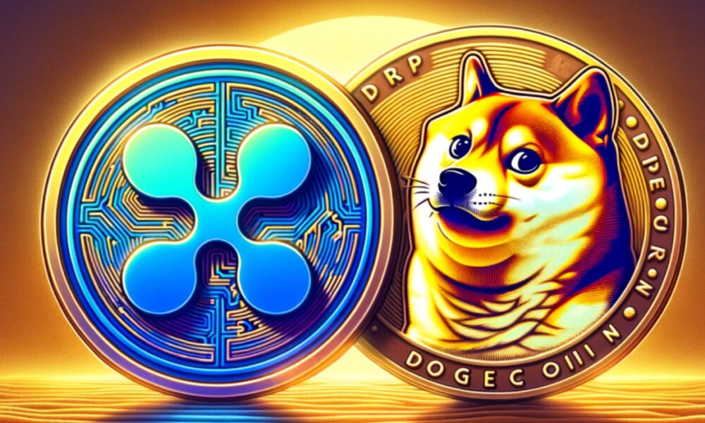 Dogecoin Soars 8% as Crypto-Friendly Genius Act Clears U.S. House 61 dogecoin surge chart washington capitol background