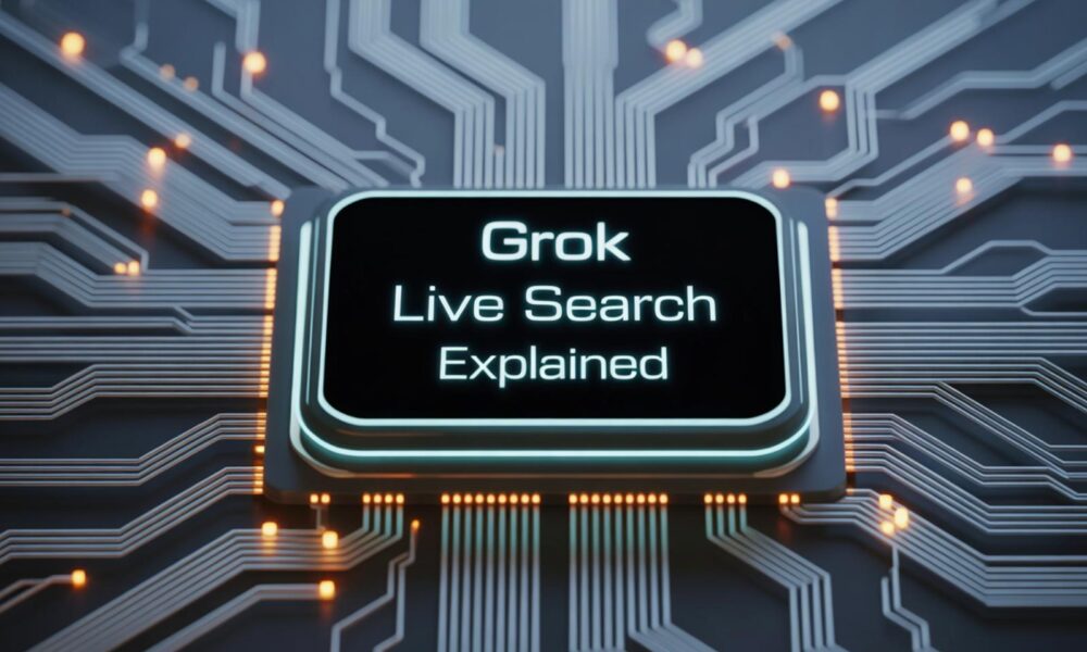 grok live search feature