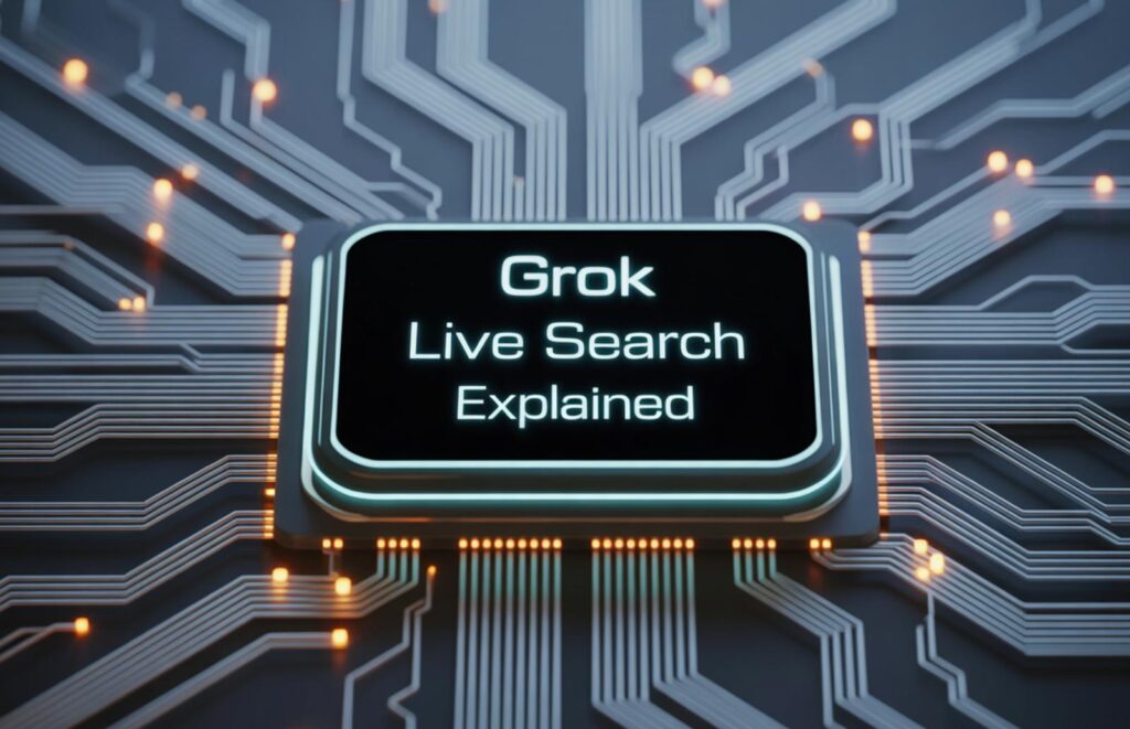 grok live search feature