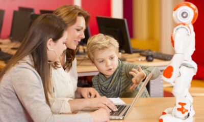 AI EdTech Revolution? ChatGPT, Claude, and Gemini Gear Up to Challenge Traditional Learning 58 students using ai study tools on laptops