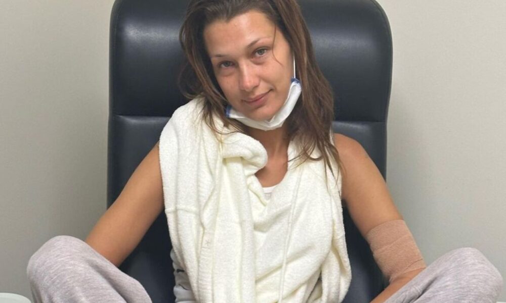 Bella Hadid Sparks Health Concern With Hospital Bed Snaps 73 Bella Hadid hospital