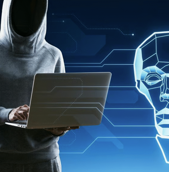 digital fraud illustration