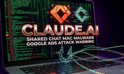 Claude.ai shared chat Mac malware Google Ads attack warning