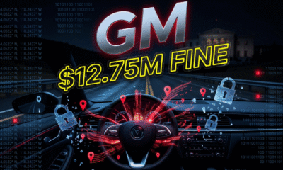 GM OnStar driver data privacy settlement California record fine