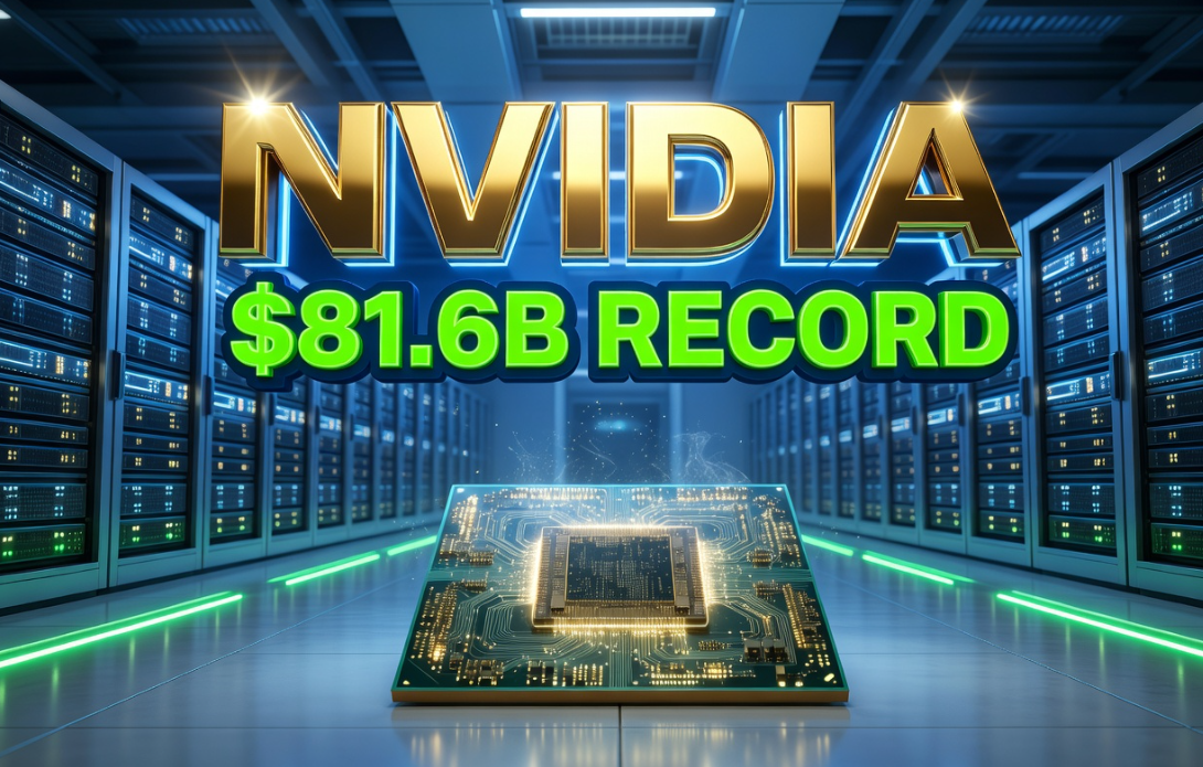 Nvidia Hits Record $81.6B Revenue as AI Demand Goes Parabolic 51 Nvidia AI chip data center record quarterly revenue 2026
